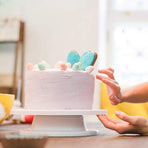 Cake turntable White, Baking utensils