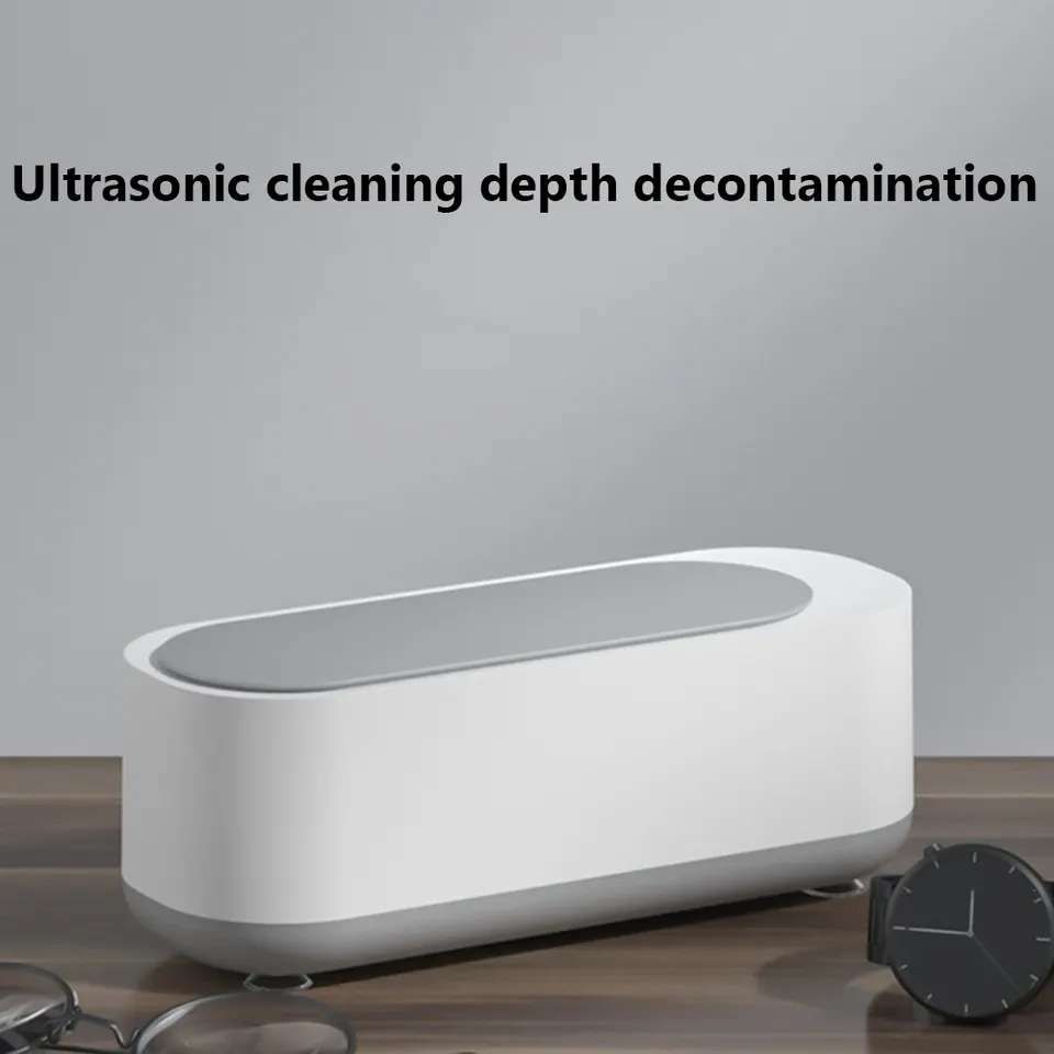 Ultrasonic cleaning glasses jewelry cleaner white, 42kHz