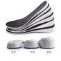 2cm 3cm 4cm Shoe Inserts Grow Taller Soles, Black