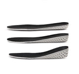 2cm 3cm 4cm Shoe Inserts Grow Taller Soles, Black