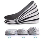 Shoe Insoles for Height Increase 2cm, 3cm, 4cm, Black