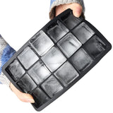 Black Ice Cube Mold Large Squares for Ice Chocolate Jelly