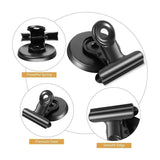 10-pack Magnetic Clips, Black - Front View