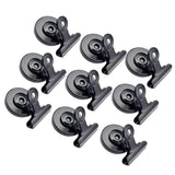 10-pack Magnetic Clips, Black - Close-Up Angle
