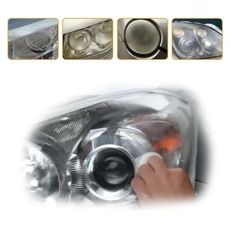 Headlight Polishing Kit MultiColor, Cleans Polishes Increases Clarity Safety