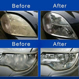 Headlight Polishing Kit MultiColor, Cleans Polishes Increases Clarity Safety - Low Angle