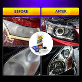 Headlight Polishing Kit MultiColor, Cleans Polishes Increases Clarity Safety