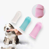 4-pack Dog Toothbrush Pet Finger Toothbrush for Teeth Cleaning, Multi-color