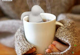 Silicone Tea Strainer Gubbe MultiColor - 45-Degree Angle