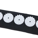 Acupuncture Headband Black, Head Massager for Increased Well-being - Side View