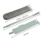 Easyclean Silver Dust Mop for Easy Sofa Cleaning - Side View