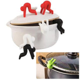 2pcs Boil-over Protection Guys, Black