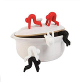 2pcs Boil-over Protection Guys, Black