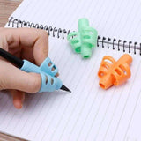 3pcs Pencil Holder for Kids, Multicolor Writing Aid Grip Trainer Pen Holder
