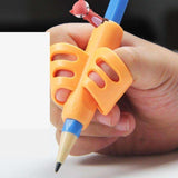 3pcs Pencil Holder for Kids, Multicolor Writing Aid Grip Trainer Pen Holder