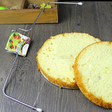 Cake Cutter Divider Bases, 3 in 1, for Baking and Cake Decorating - Top-Down View