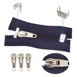 84 Pieces Universal Zipper Replacement Repair Kit, MultiColor