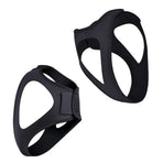 Adjustable Anti Snoring Chin Strap, Black, Stop Snoring Belt