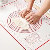 Silicone baking mat non stick multicolor, 40x60cm - Front View