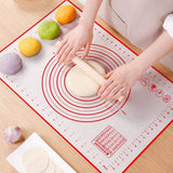 Silicone baking mat non stick multicolor, 40x60cm - 45-Degree Angle
