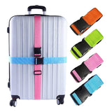 Luggage strap belt for suitcase, Black