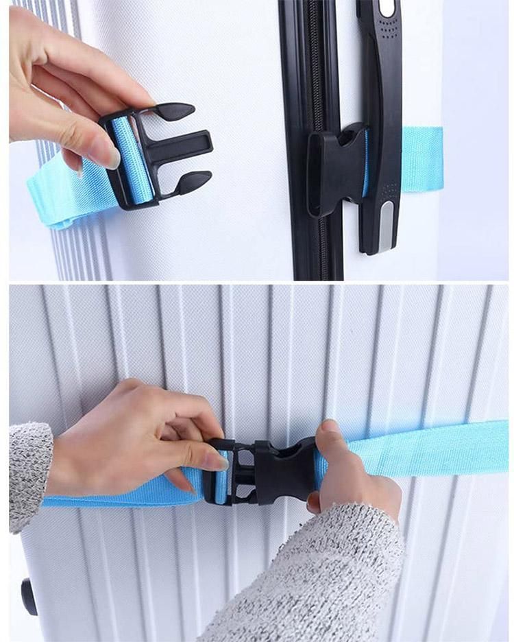 Luggage strap belt for suitcase, Black