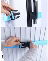 Luggage strap Orange, suitcase belt luggage band travel accessory - Side View