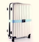 Green Luggage Strap for Suitcase - Rear View