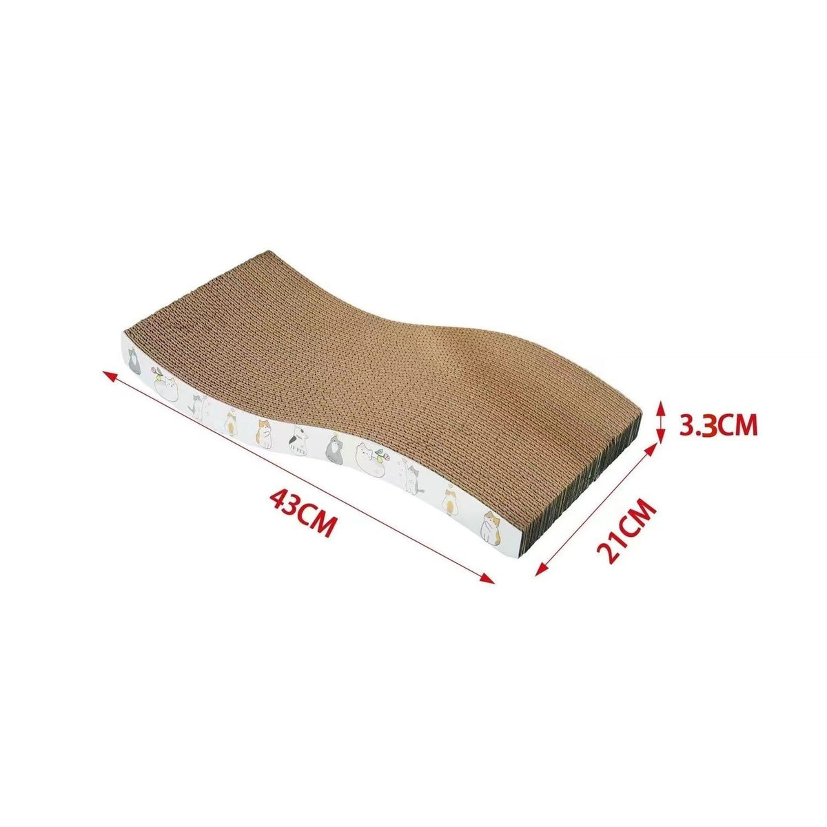Cat Scratching Board, MultiColor Cat Tree with Catnip