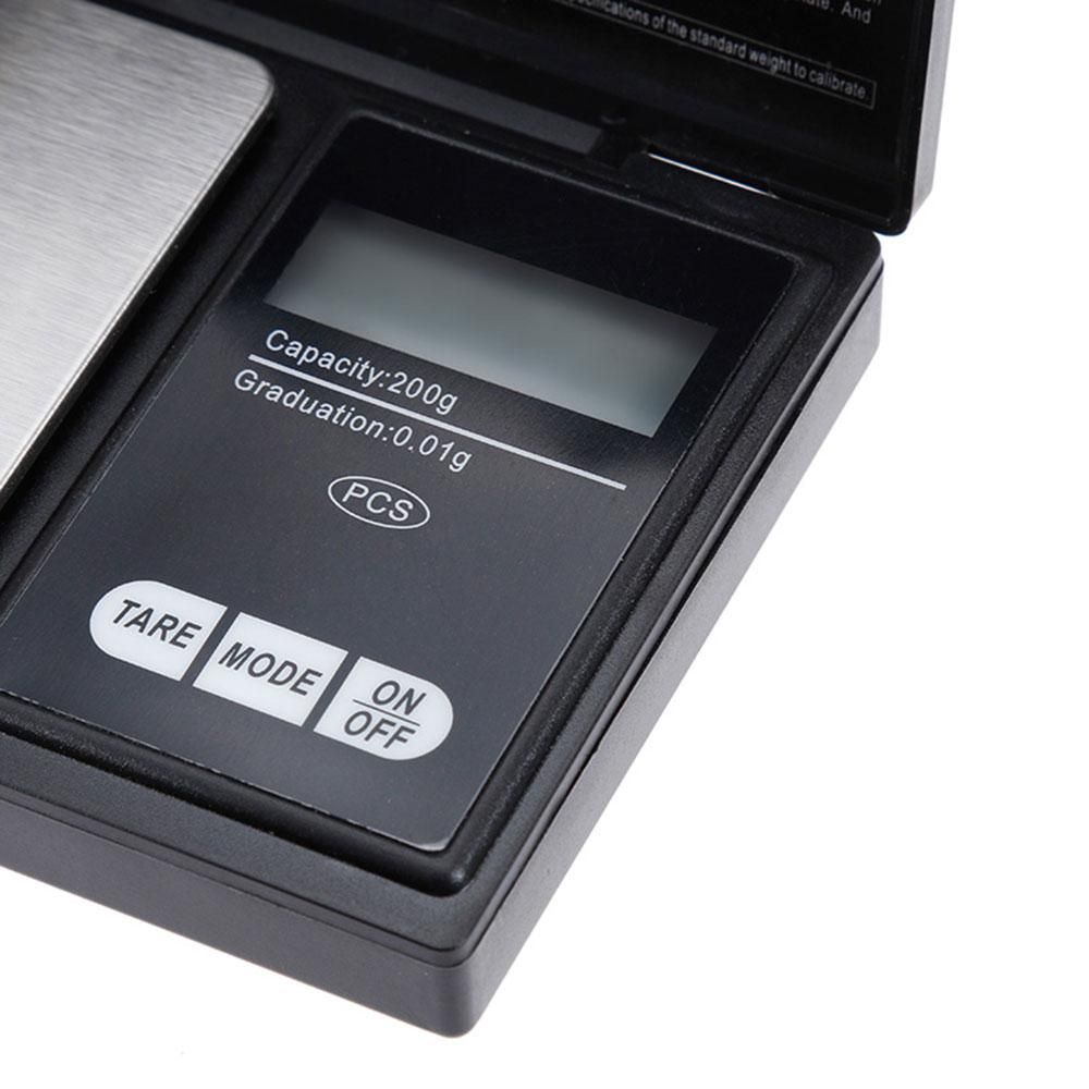 Pocket Scale Digital 0.01g-200g, Black