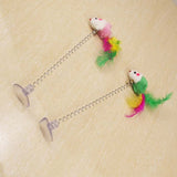 3pcs Cat Toy with Springy Mouse and Bell
