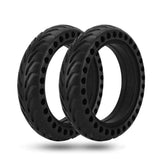 Xiaomi Electric Scooter with Puncture-Free Honeycomb Tire, Black - Front View