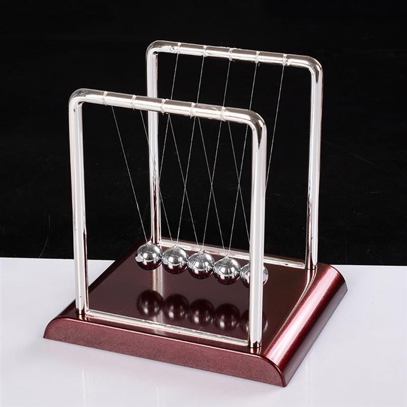 Newton's Cradle Desk Ornament, Black