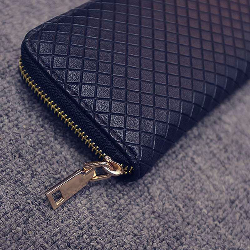 Square Wallet, Black White