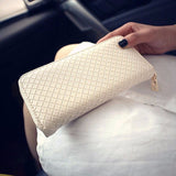 Square Wallet, Black White