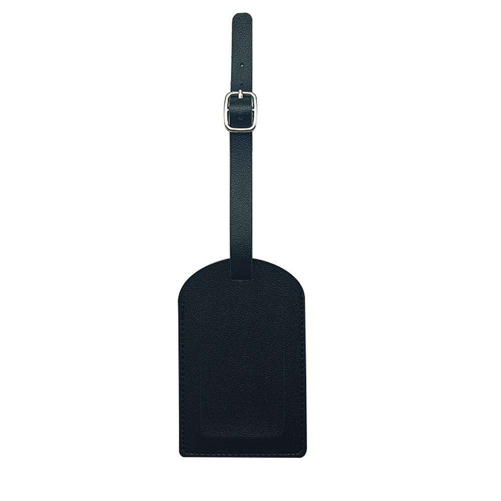 Luggage tag Black, Address tag Bag marking