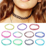 12-Piece Necklace Set Multicolor