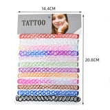 12-Piece Necklace Set Multicolor