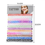 12-Piece Necklace Set Multicolor