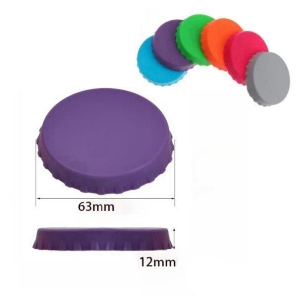 2pcs Silicone Caps Leakproof Jar Lid, MultiColor