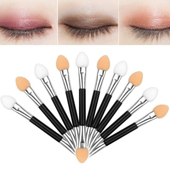 10pcs MultiColor Makeup Sponge Applicator
