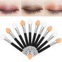 10pcs MultiColor Makeup Sponge Applicator