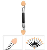 10pcs MultiColor Makeup Sponge Applicator - Front View
