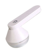 Portable Lint Remover Rechargeable, White - Front View