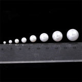 800pcs Acrylic Beads for Jewelry Making, DIY Imitation Pearls, Cream