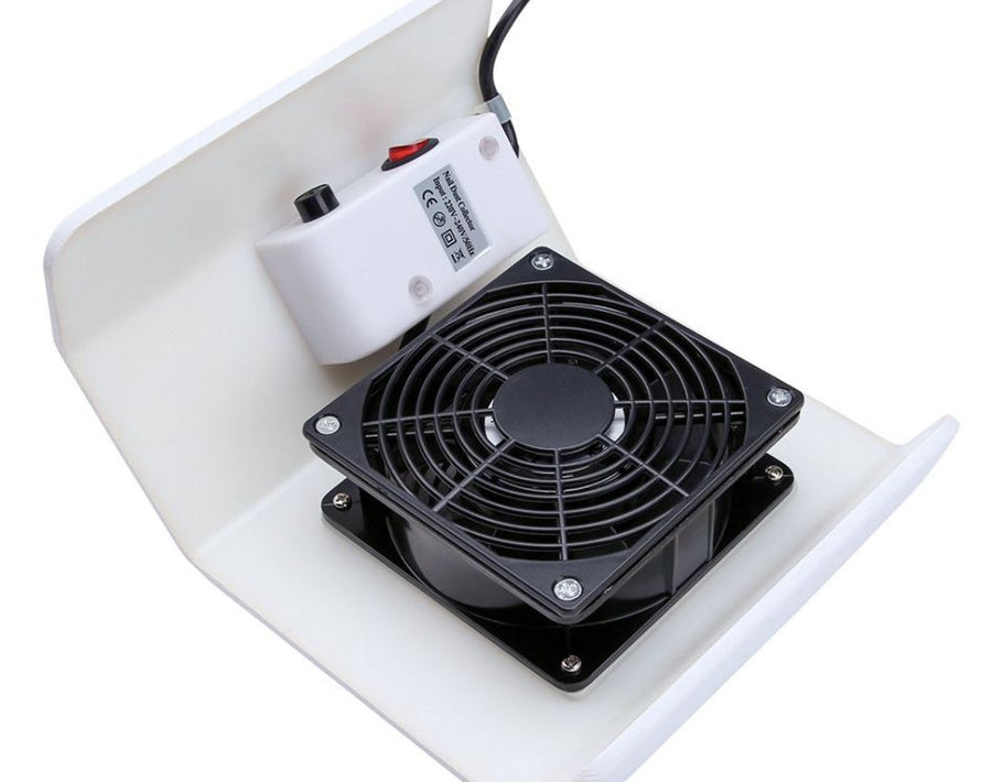 Powerful Dust Collector for Manicure and Nail Filing, White