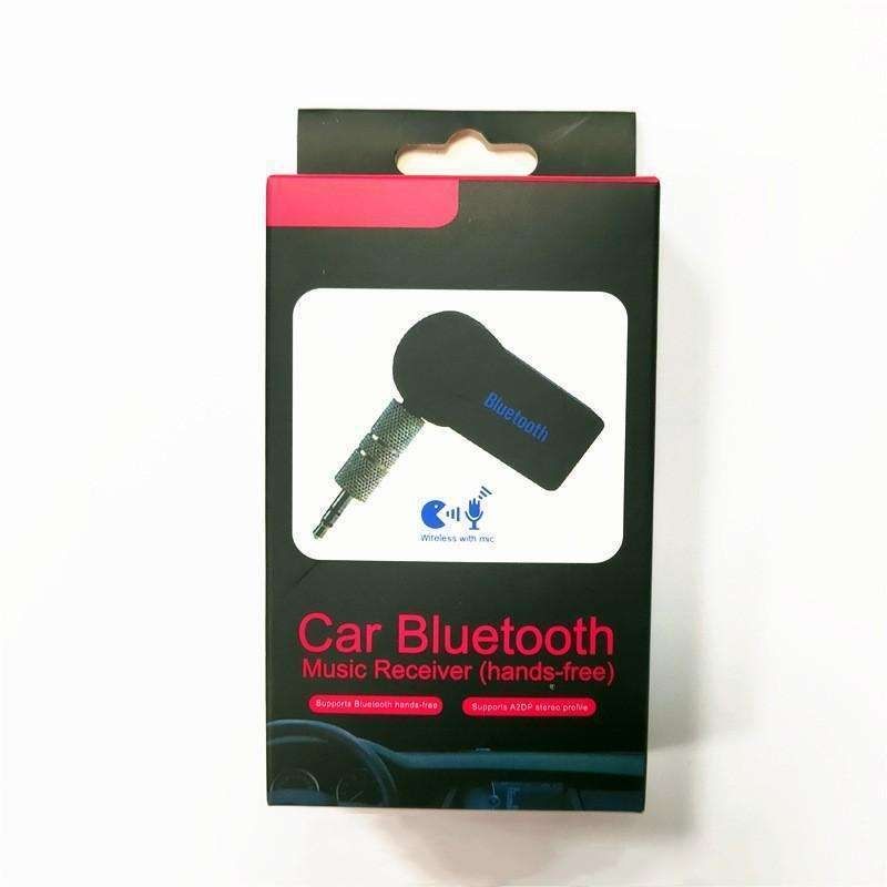 Bluetooth Music Receiver AUX 4.1, Black, Wireless Car Audio Adapter