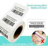 1000pcs White Self-Adhesive Labels, 50x70mm