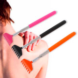 3Pcs Back Massager Telescopic, Pink Black Orange