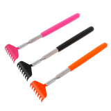 3Pcs Back Massager Telescopic, Pink Black Orange